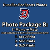 Dunellen Rec Sports Photo Package B