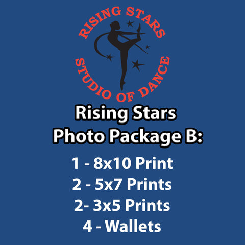 Rising Stars Dance Photo Package B