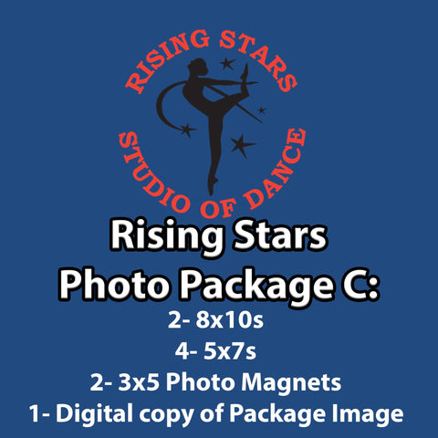 Rising Stars Dance Photo Package C