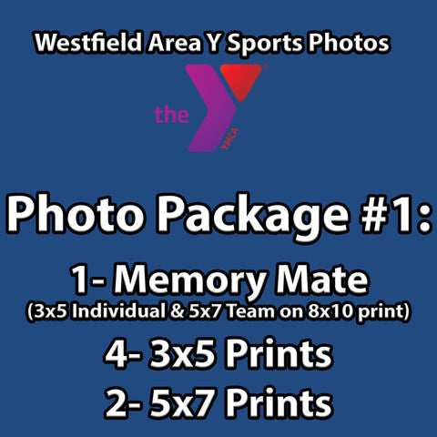 Westfield YMCA Sports Photo Package #1