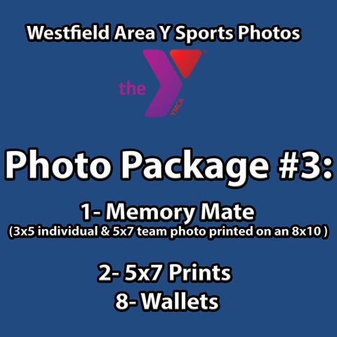 Westfield YMCA Sports Photo Package #3