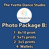 The Yvette Dance Studio  Dance Photo Package B
