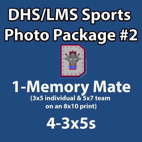 DHS/LMS Sports Photo Package #2