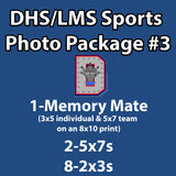 DHS/LMS Sports Photo Package #3