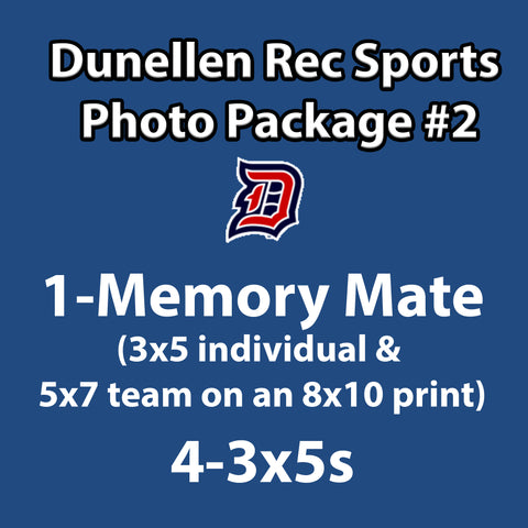 Dunellen Rec Sports Photo Package #2