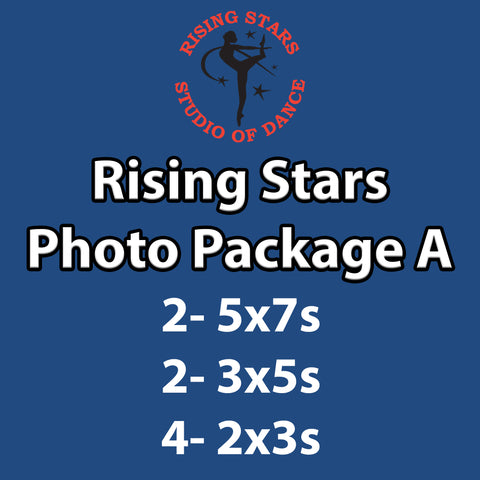 Rising Stars Dance Photo Package A