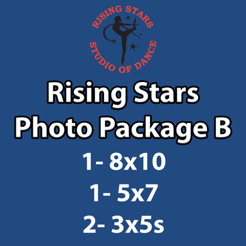 Rising Stars Dance Photo Package B